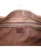 Sac Jackie Bouvier marron - 38 x 27 x 3.8 cm