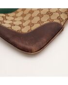Sac Jackie Bouvier marron - 38 x 27 x 3.8 cm