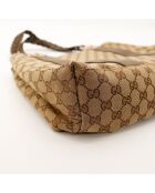 Tote bag Bambou marron - 38 x 30 x 14 cm