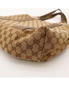 Tote bag Bambou marron - 38 x 30 x 14 cm