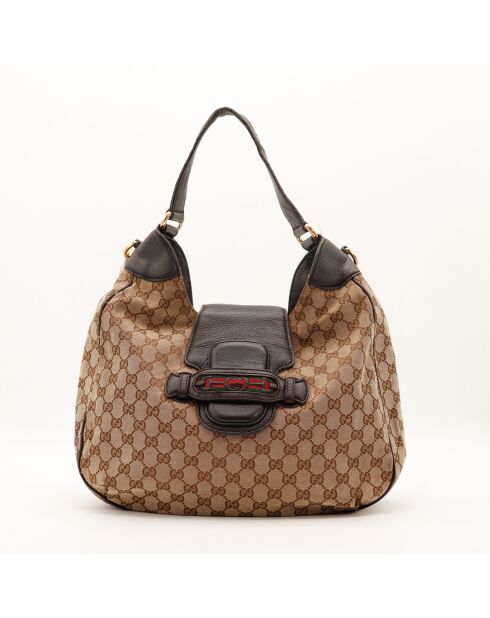 Sac Hobo Dressage foncé marron foncé - 37 x 37 x 13 cm