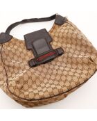 Sac Hobo Dressage foncé marron foncé - 37 x 37 x 13 cm