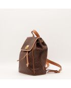 Sac à Dos Macadam marron - 21 x 27 x 11 cm
