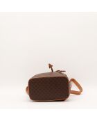 Sac à Dos Macadam marron - 21 x 27 x 11 cm