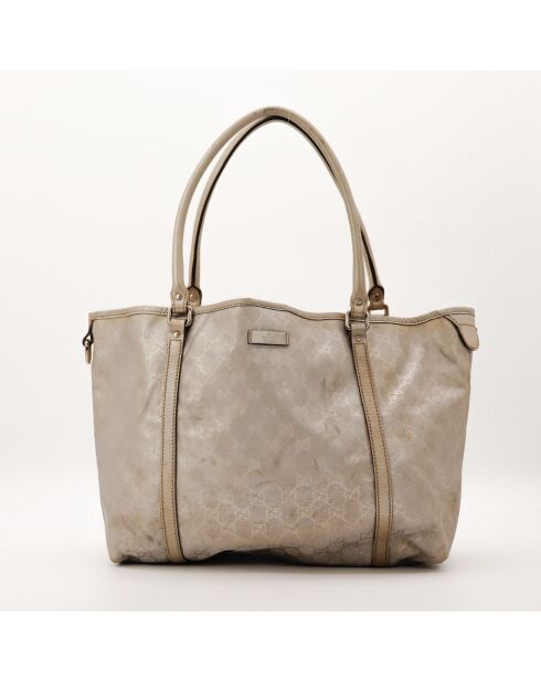 Tote bag gris - 33 x 24 x 15 cm