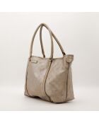 Tote bag gris - 33 x 24 x 15 cm