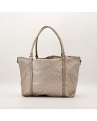 Tote bag gris - 33 x 24 x 15 cm