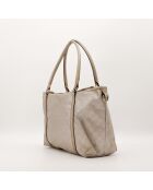 Tote bag gris - 33 x 24 x 15 cm