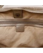 Tote bag gris - 33 x 24 x 15 cm