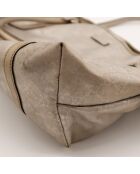 Tote bag gris - 33 x 24 x 15 cm