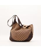 Sac Hobo Charlotte beige - 39 x 28 x 16 cm