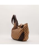 Sac Hobo Charlotte beige - 39 x 28 x 16 cm