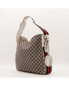 Sac Hobo Web Heritage blanc - 40 x 34 x 10 cm
