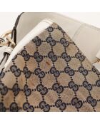 Sac Hobo Web Heritage blanc - 40 x 34 x 10 cm