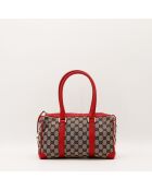 Sac Mini Boston rouge - 29 x 18 x 10 cm
