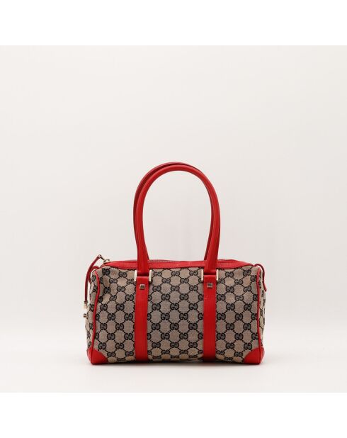 Sac Mini Boston rouge - 29 x 18 x 10 cm
