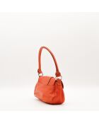 Sac en cuir Hobo Saint Germain rouge - 24 x 14 x 7 cm