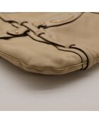 Sac en cuir Hobo Horsebit 85ème Anniversaire crème - 33 x 40 x 5 cm