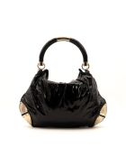 Sac en cuir Indy Hobo noir - 45 x 30 x 5 cm