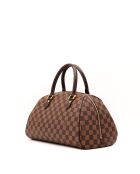 Sac Ribera MM Damier ébène ébène - 35 x 22 x 19 cm