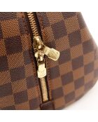 Sac Ribera MM Damier ébène ébène - 35 x 22 x 19 cm