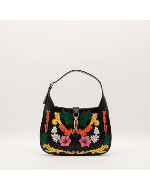 Sac en cuir Jackie Love Parade noir - 29 x 19 x 3 cm