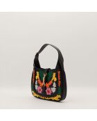 Sac en cuir Jackie Love Parade noir - 29 x 19 x 3 cm