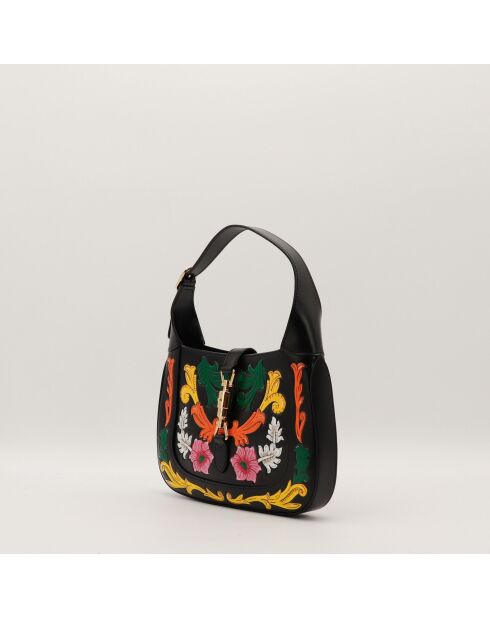 Sac en cuir Jackie Love Parade noir - 29 x 19 x 3 cm