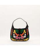Sac en cuir Jackie Love Parade noir - 29 x 19 x 3 cm