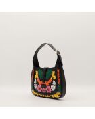 Sac en cuir Jackie Love Parade noir - 29 x 19 x 3 cm