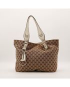 Tote bag Horsebit beige - 30 x 33 x 17 cm