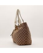 Tote bag Horsebit beige - 30 x 33 x 17 cm