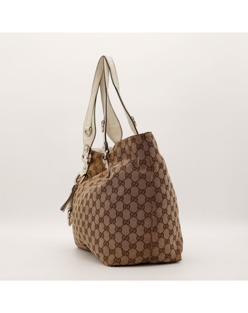 Tote bag Horsebit beige - 30 x 33 x 17 cm