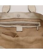 Tote bag Horsebit beige - 30 x 33 x 17 cm