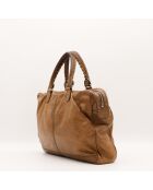 Sac en cuir City Work camel - 41 x 30 x 18 cm