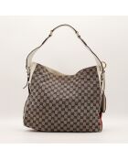 Sac Hobo Web Heritage marron - 40 x 34 x 10 cm