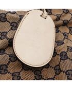 Sac Hobo Web Heritage marron - 40 x 34 x 10 cm