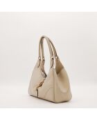 Sac en cuir Hobo Guccissima crème - 30 x 17 x 11 cm
