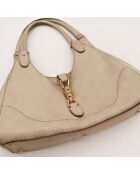 Sac en cuir Hobo Guccissima crème - 30 x 17 x 11 cm