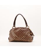 Sac en cuir Babouska marron - 34 x 20.5 x 14 cm