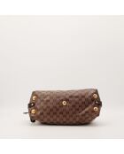 Sac en cuir Babouska marron - 34 x 20.5 x 14 cm