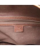 Sac en cuir Babouska marron - 34 x 20.5 x 14 cm