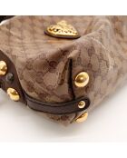 Sac en cuir Babouska marron - 34 x 20.5 x 14 cm