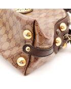 Sac en cuir Babouska marron - 34 x 20.5 x 14 cm