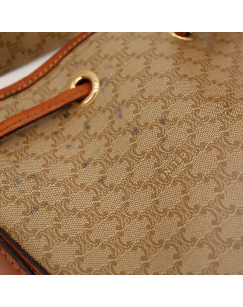 Sac Seau Triomphe beige - 32 x 29 x 10 cm