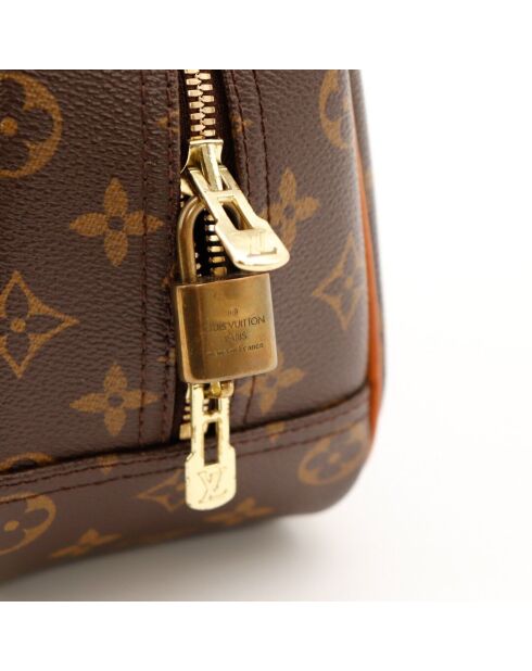 Sac Trouville marron - 28 x 22 x 12 cm