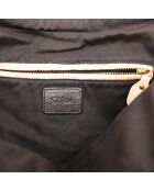Sac en cuir Paraty noir - 44 x 28 x 18 cm