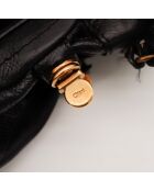 Sac en cuir Paraty noir - 44 x 28 x 18 cm