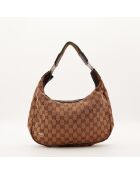 Sac Hobo Web marron - 18 x 29 x 5 cm