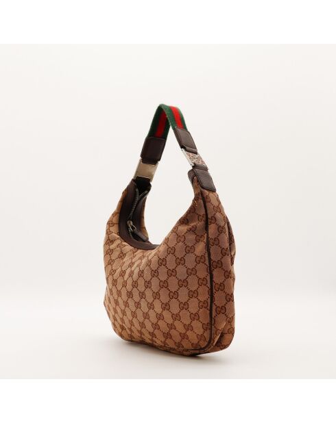 Sac Hobo Web marron - 18 x 29 x 5 cm